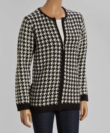 burberry black cardigan on sale|houndstooth cardigans for women.